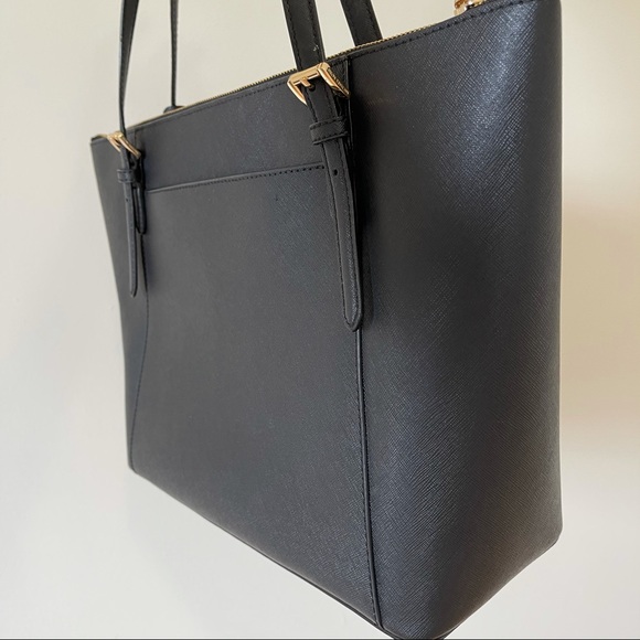 Michael Kors MK Ciara Large Black Tote Bag - Picture 10 of 11